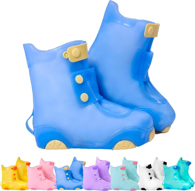Galashield Rain Shoe Covers Kids Waterproof Shoe Cover for Boys Girls Reusable Galoshes Overshoes - Image 1